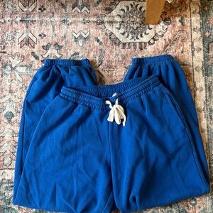 Blue Jogger Pants Urban Outfitters